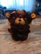 Vtg Dakin 1977 Hugging TEDDY BEARS Nature Babies Plush Stuffed Animal Toy