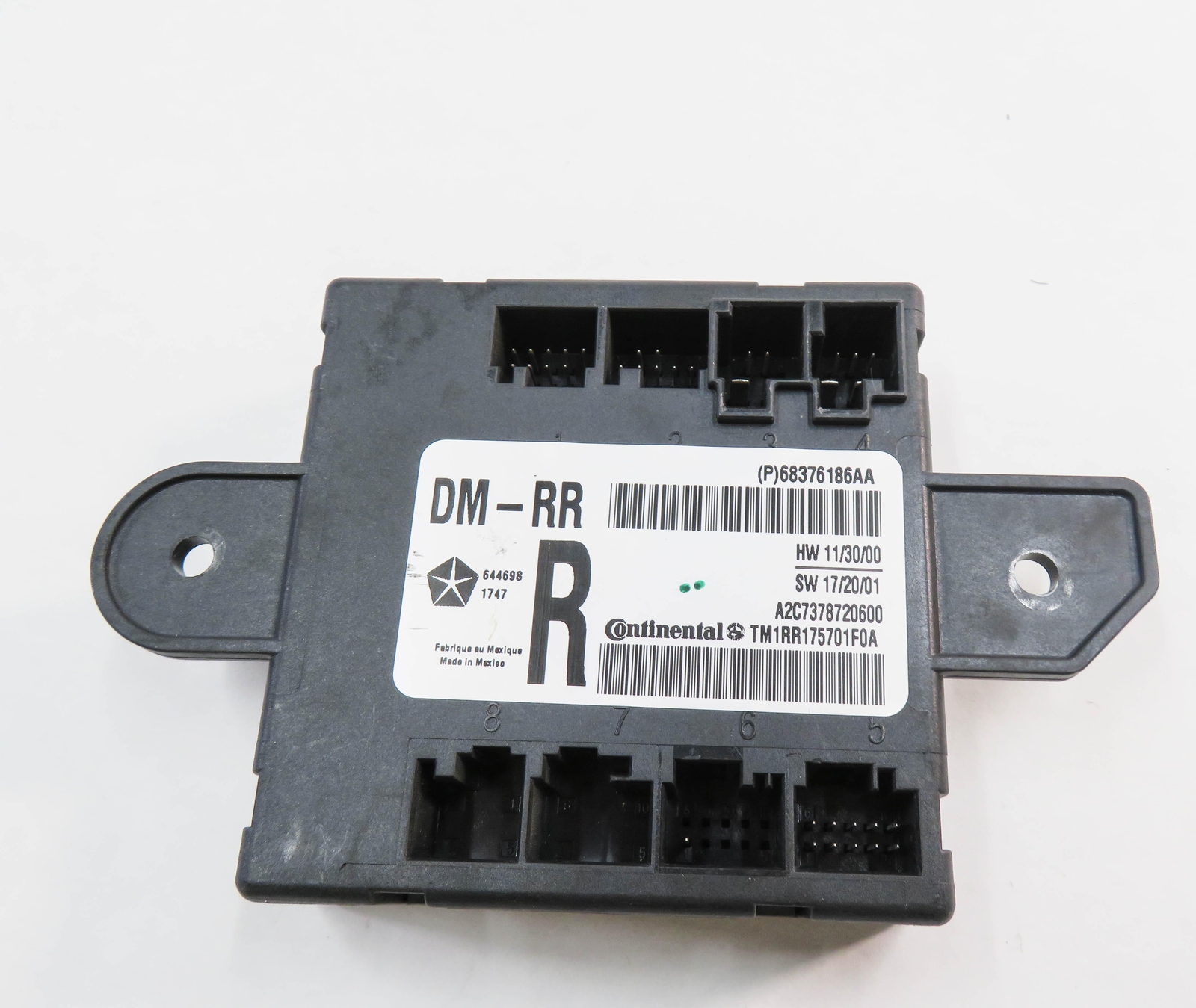 17-22 MASERATI GHIBLI PASSENGER RIGHT REAR DOOR CONTROL MODULE  