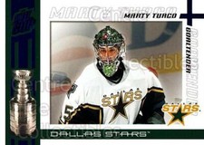 2003-04 Pacific Quest for the Cup Blue #33 Marty Turco