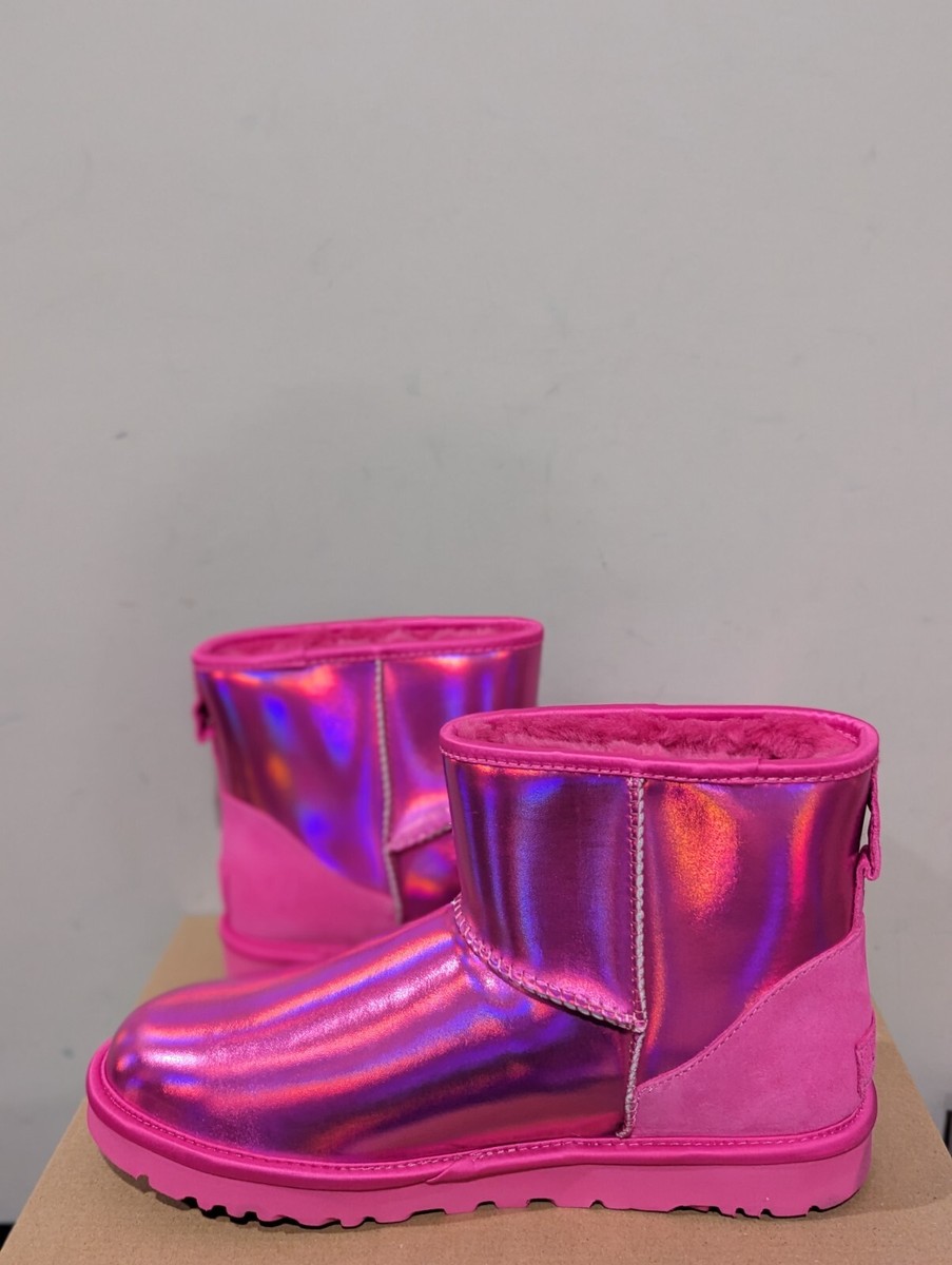 Ugg Australia Women's Classic Mini Iridescent Boot Size 7 NIB | eBay