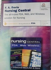 NURSING CENTRAL Applications for PDAs on CD-ROM by F.A Davis / Unbound Medicine