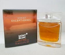 Mont Blanc Homme Exceptionnel for Men 2.5 FL Oz / 75ML Eau De Toilette Spray New