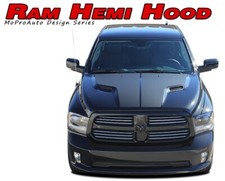 Factory Oe Hemi Hood Vinyl Graphics 3m Decals Stripes 2009-2018 For Dodge Ram Factory Oe Hemi Hood Vinyl Graphics 3m Decals Stripes 2009-2018 For Dodge Ram