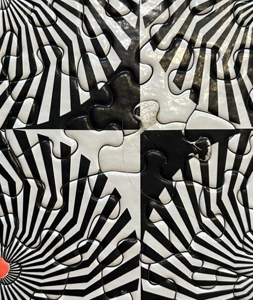 Vintage Springbok Mini Puzzle "GEMINI 66",  Edna Andrade PZL7087 COMPLETE! - Image 3 of 4