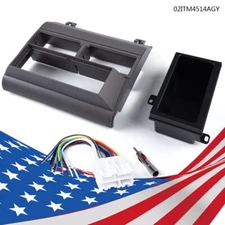 Grey Radio Dash Pocket Bezel Kit Mount Trim Fit For 1988-1994 Chevy GMC Trucks