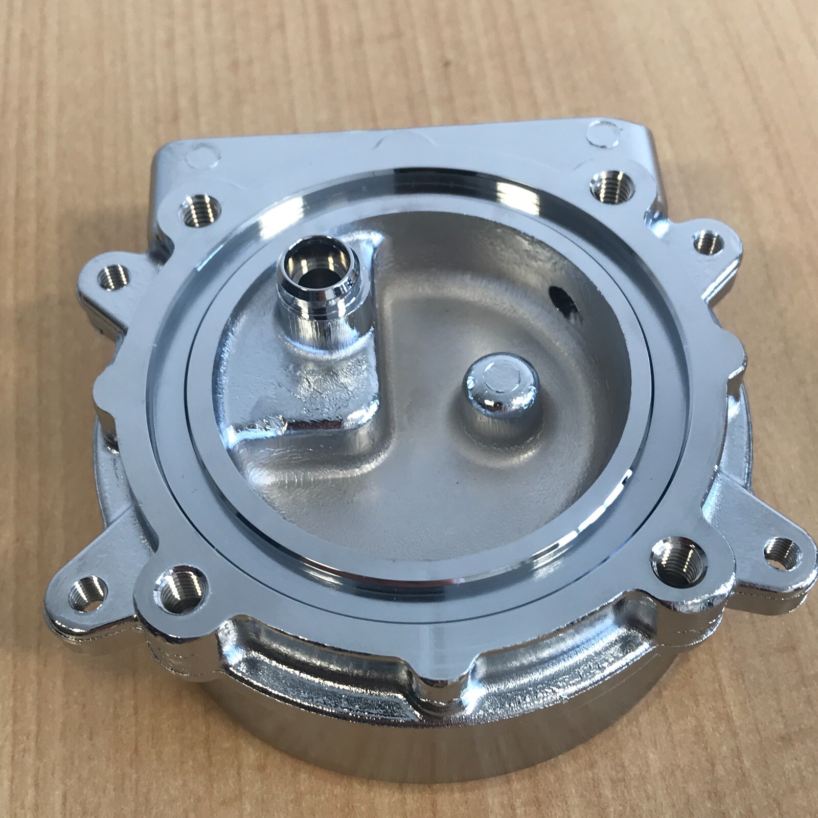 Gaggia Classic Group Head / Brew Group Chromed Brass Made In Italy