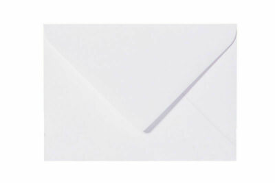 Paper24Plus # 25 St. Briefumschläge DIN B6 Weiß Kuvert 125x176 mm feuchtklebend