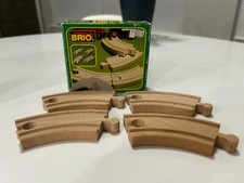 Brio 33337 Vintage Curved Tracks In Great Condition