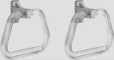  2-PACK MOEN 950 CHROME PLATED TOWEL RING S69