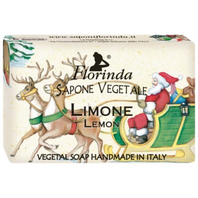 Florinda Special Christmas Lemon Vegetal Soap Bar 50g 1.76oz