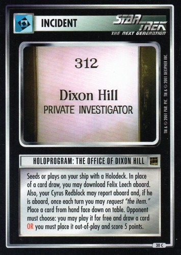 Star Trek CCG Holo Deck Adventures & 2nd Edition Individual Trading Cards - Picture 9 of 30