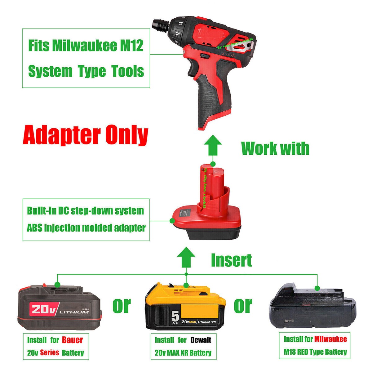 Dewalt Battery Adapter Converter