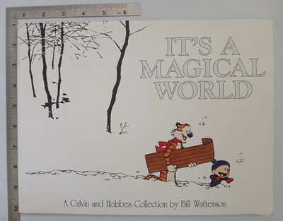 It's A Magical World Calvin Hobbs Collection Bill Watterson 1997 PB Warner Books