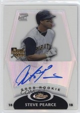 2008 Topps Finest Rookie Auto Refractor 286/499 Steve Pearce #155 Auto 0v0