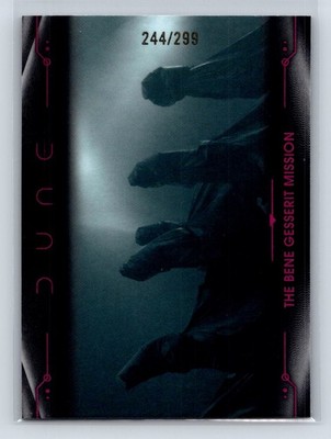 2025 Topps Chrome Dune The Bene Gesserit Mission Magenta /299