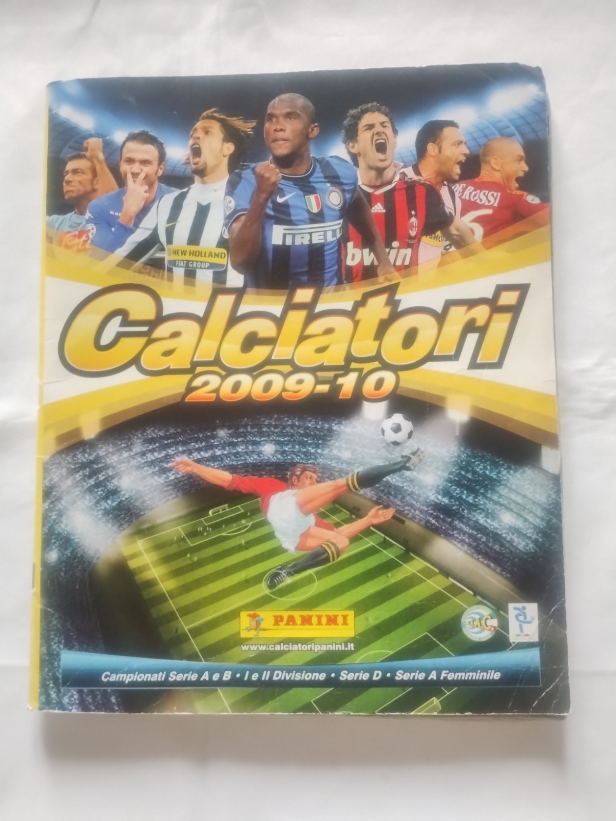 Album figurine panini calciatori 2009 2010 completo buone condizioni originale