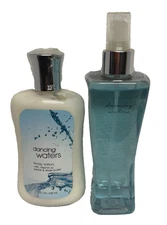 Bath & Body Works DANCING WATERS BODY MIST BODY LOTION (2 PACK SET) HTF