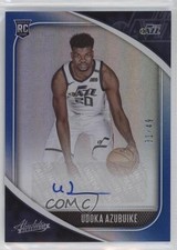 2020 Absolute Memorabilia Rookie Variations Level 2 /49 Udoka Azubuike Auto 07rd