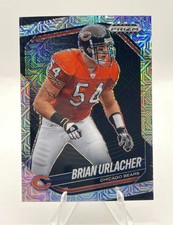 2025 Prizm Black Football- Brian Urlacher Silver Mojo 7/25