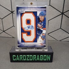 2012-13 PANINI PRIME NUMBERSAKES!sn#05/25 JOHN TAVARES GAME WORN! JERSEY NUMBERS