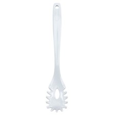 Good Cook Classic 12-inch White Melamine Pasta Server