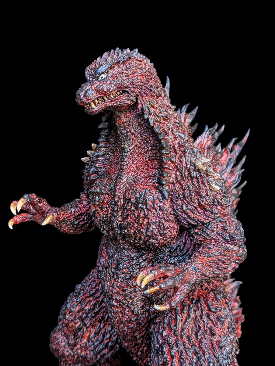 Custom X-Plus Sakai Godzilla Completed Kit - Shin Variant From