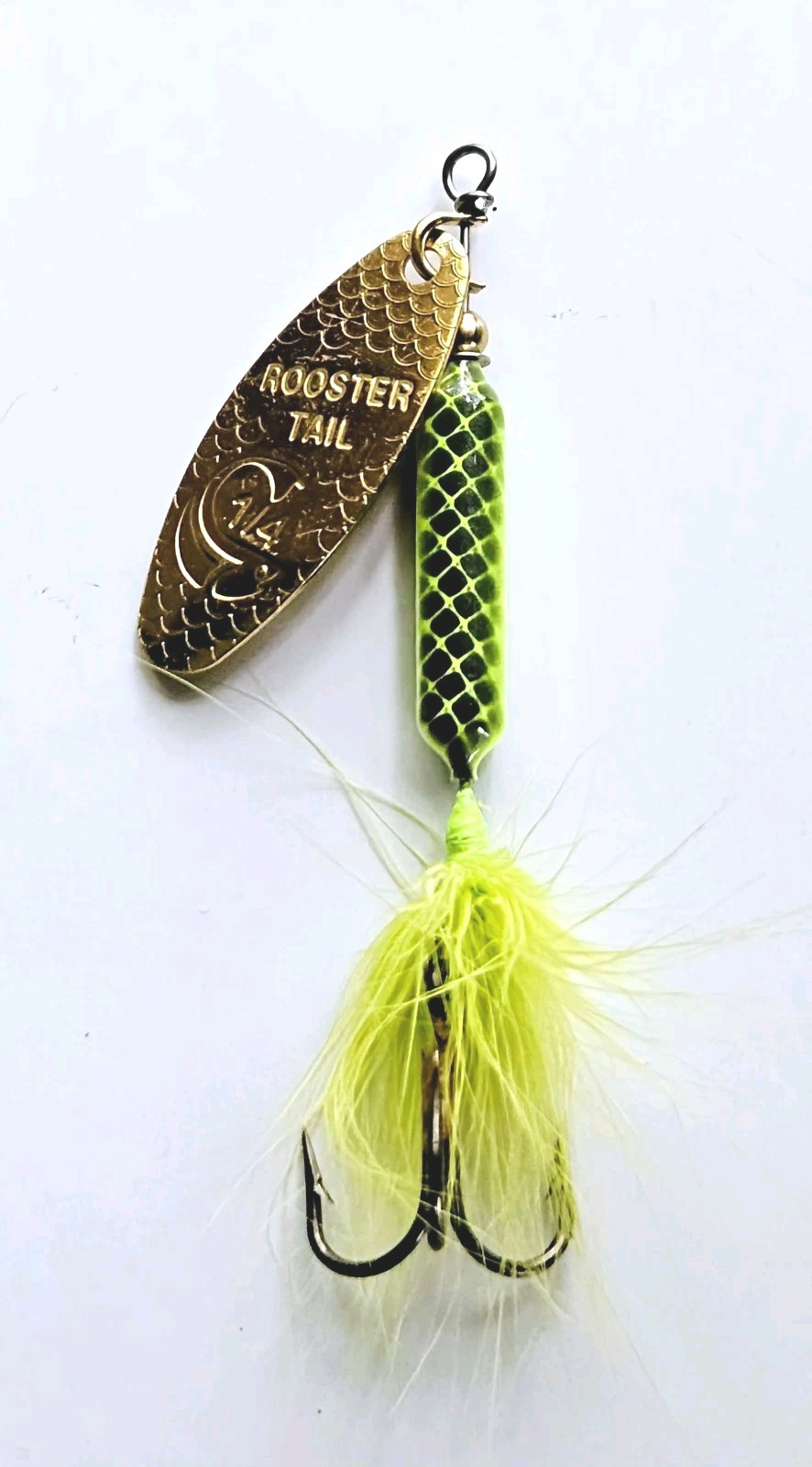 (7) Worden's Rooster Tail Inline Spinners 1/4 oz 2-3/4" 7 Colors In Set New  - Image 5