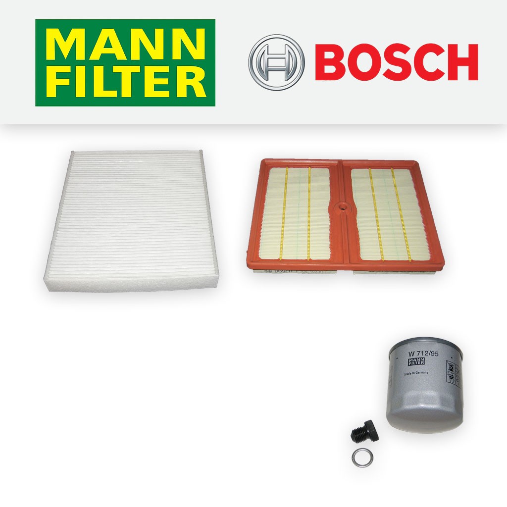 SERVICE KIT for VW POLO MK6 AW 1.0 TSI TGI OIL AIR CABIN FILTERS SUMP PLUG 17-24