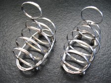 2 Toastständer Silber 925 Mappin & Webb Sheffield England von 1910 