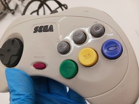 Official Sega Saturn Controller HSS-0101 Lot of 2 Tested Working