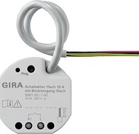 Gira 506100 Schaltaktor 1Fach 16 A Mit BinäReingang 3Fach FüR Gira One Und Knx
