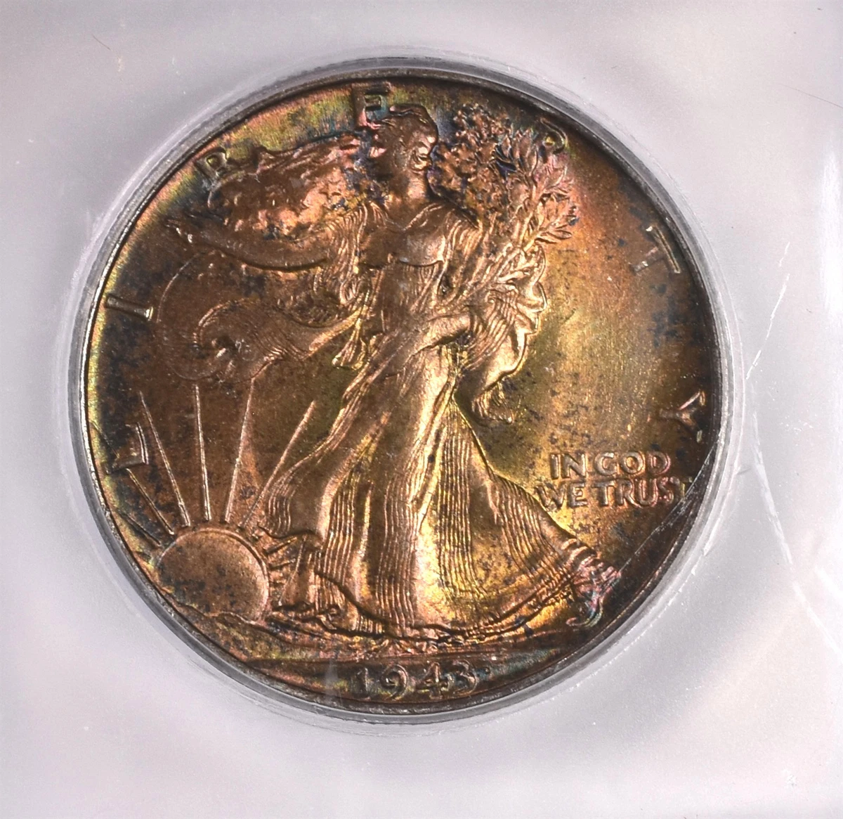 1943 Year Grade MS 64 Liberty Walking Half Dollars (1916-1947) for