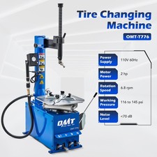 Omt Tire Changer T776 Tire Repaire Machine Garage Equipment With Bead Blaster
