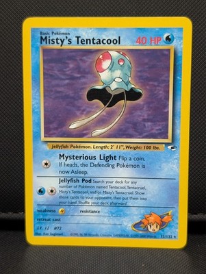 Misty's Tentacool 032/132 Gym Heroes Regular