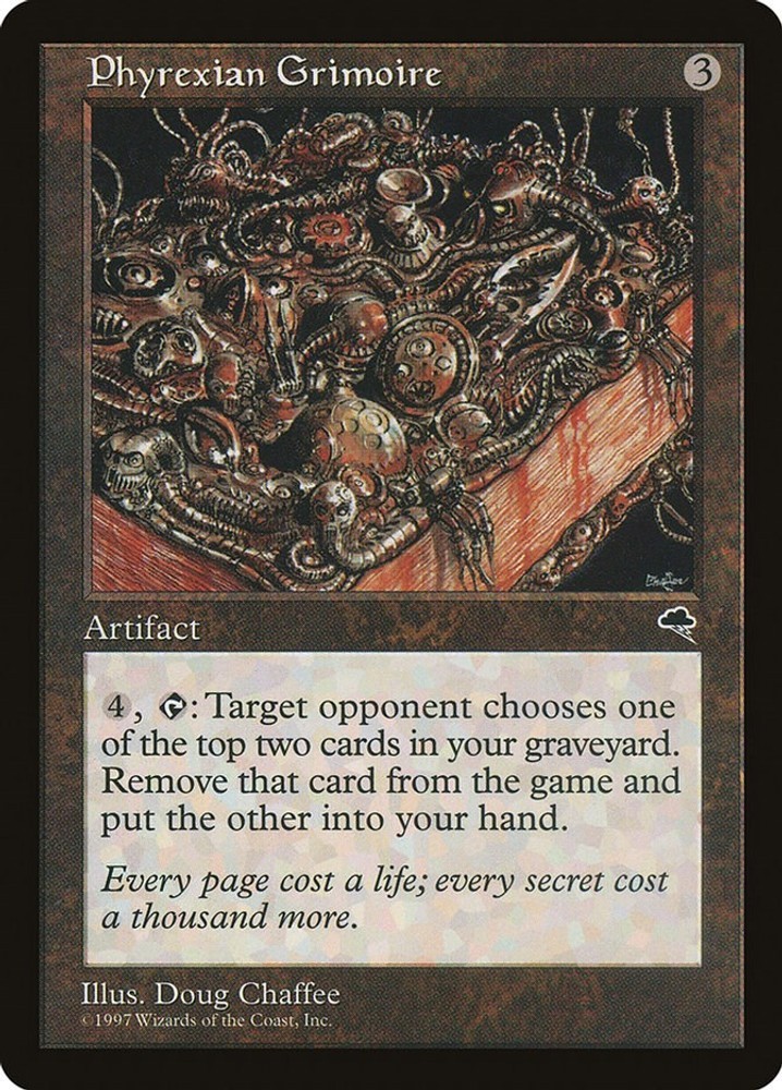 Phyrexian Grimoire - TMP - 301 NM/LP