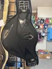 Professional's Choice Contoured Dressage Girth 22" Black VenTECH TPU Shell