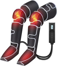 Leg Massager for Circulation, Air Compression Calf Knee Foot Massager with Heat,