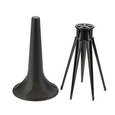 2X(Trumpet Stand Holder Portable 5 Metal Leg Foldable Compact Tripod1917