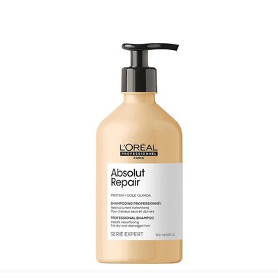 NEW L'Oreal Professionnel Serie Expert Absolut Repair Shampoo w/Pump 16.9oz