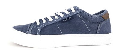 s.Oliver  Herrenschuhe Schnürschuhe Sneaker low Blau Freizeit