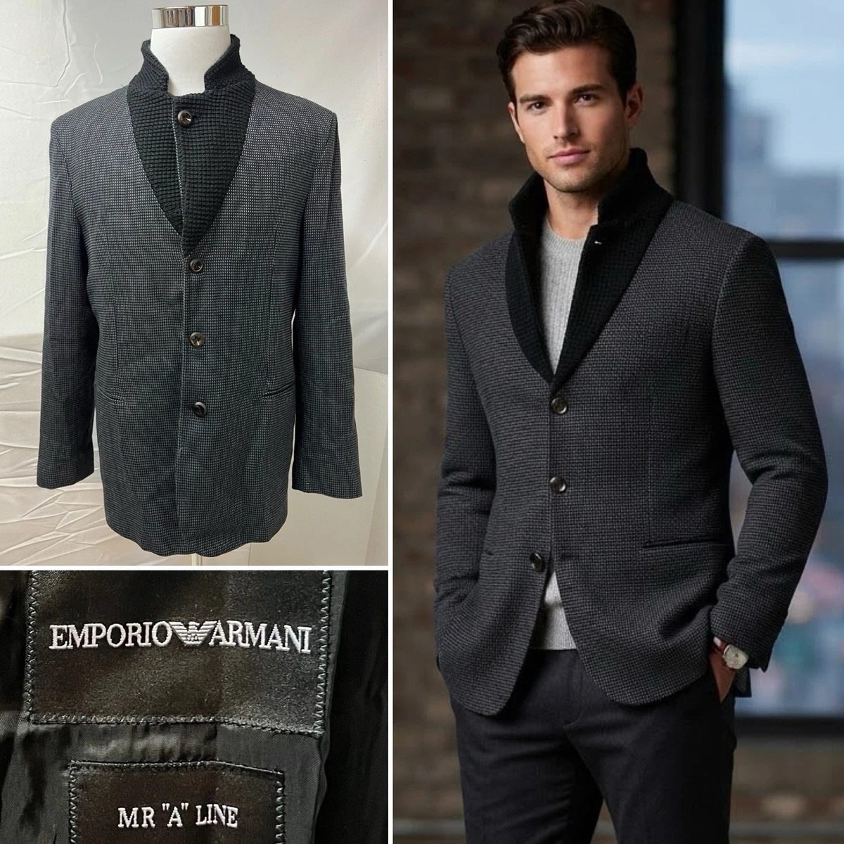 ARMANI Men's Coats, Jackets & Vests for Sale | Shop New & Used | eBay