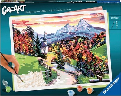 Ravensburger Malen nach Zahlen CREART Premium Serie B Beautiful Bavaria 20274