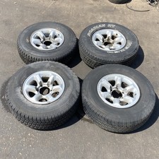 15" Alloy Set With Tyres / See Description for PAJERO SHOGUN V23W MK2 3.0 V6