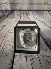 Activa Fury x Invicta Men's Watch W/ Skeleton Dial-44.3mm, White (ACW2305-004)