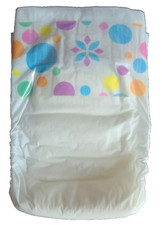 10 pack baby doll disposable diapers. Fit 12-18 inch dolls