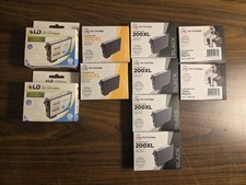 Ink Cartridge Replacement for Epson 200XL 200 XL for XP-410 XP400 XP200 10 PCS