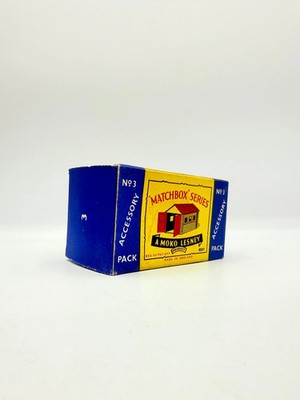 Matchbox Lesney A-3 Zubehörpaket Garage leer OVP