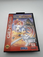 Sonic The Hedgehog Spinball / Pinball SEGA Genesis Game Complete