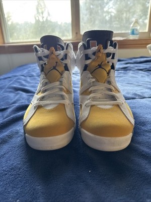 Air Jordan Yellow And white