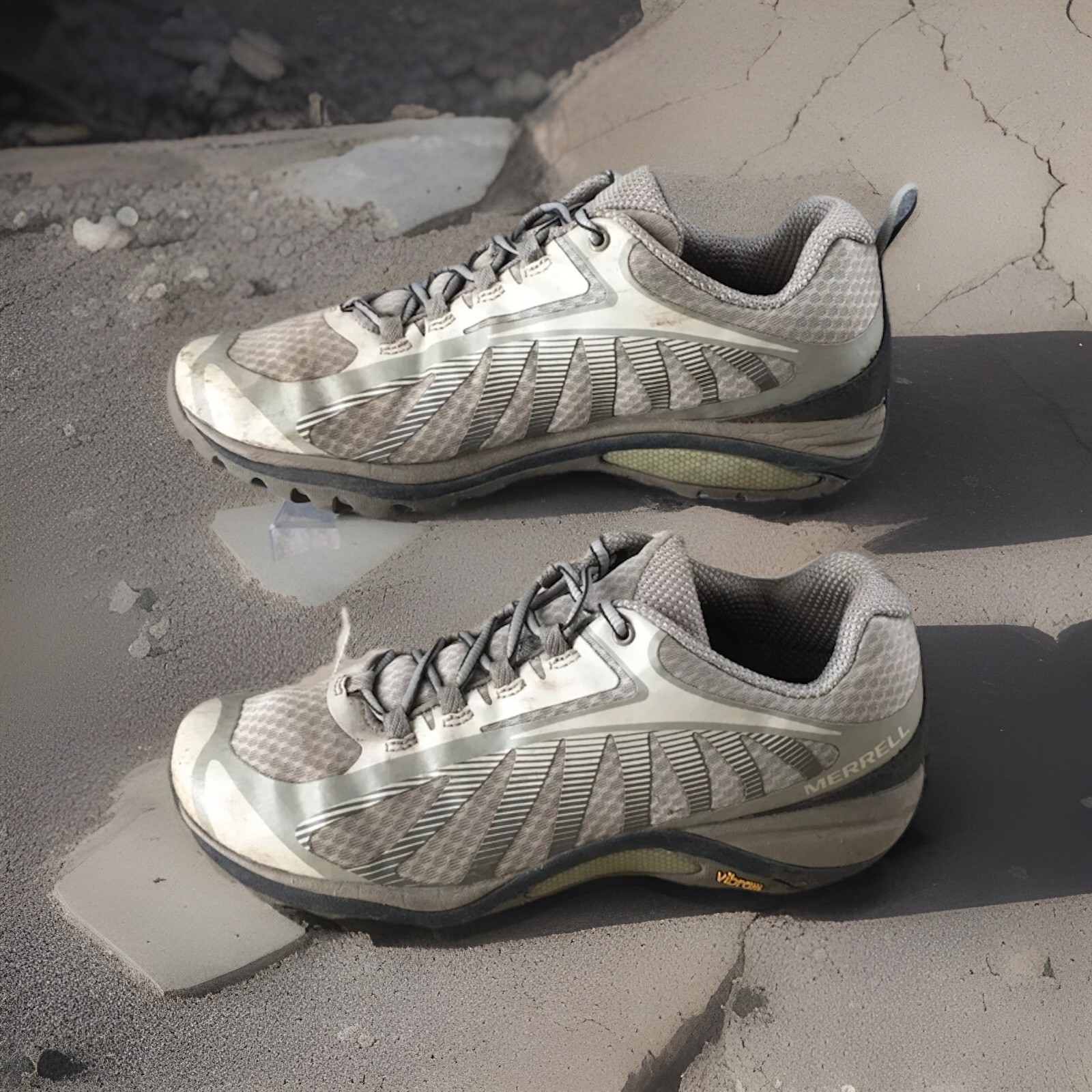 Merrell Siren Edge Trail Running Escursionismo Scarpe Sneakers Sportive Grigio Donna 9